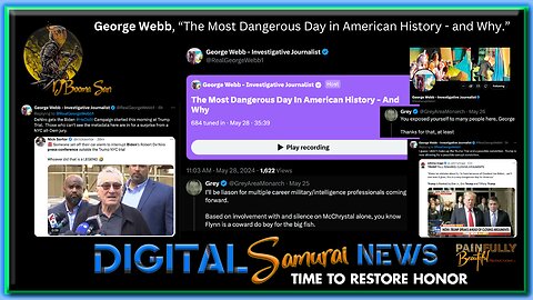 DSNews | George Webb, “The Most Dangerous Day in American History - and Why.”