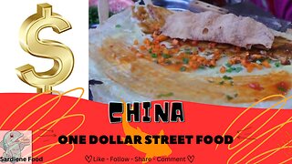 ONE DOLLAR Street Food - China