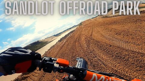 Ripping laps at The Sandlot Offroad Park on my 2019 KTM 450 SXF