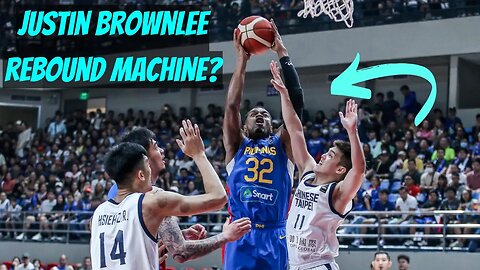 Justin Brownlee | Gilas Pilipinas Rebound King?