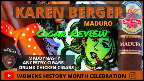 Karen Berger Maduro Cigar Review | LeeMack912 (S07 E42)