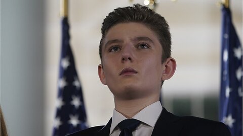That's very cute': Trump reacts to his son Barron officially entering politics