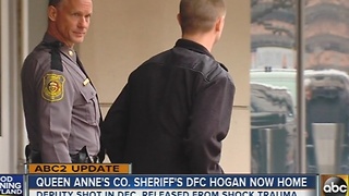 Queen Anne's County Sheriff's DFC Hogan released from hospital