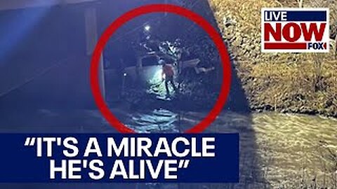 Man rescued after being trapped in truck for days: 'It's a miracle he's alive' | LiveNOW from FOX