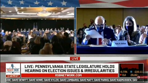 President Trump Speaks On 2020 Elections... Pennsylvania State Legislature.