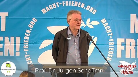 Krieg und Umwelt - Vortrag Prof. Dr. Jürgen Scheffran Handwerker-Friedens-Kongress 2.4.23 in Dessau