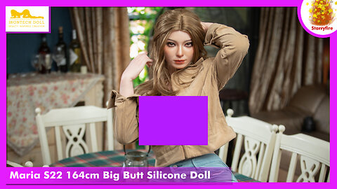 Maria S22 164cm Big Butt Silicone Doll | Irontech Doll