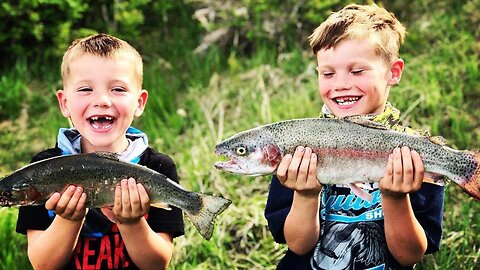 Get the KIDS out FISHING! | Black Friday Trout Fishing