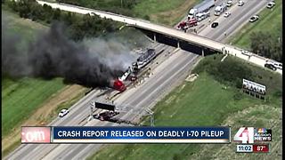 Officials identify victims in I-70 crash that killed 5 people
