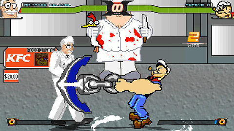 MUGEN - Animated Colonel vs. POPEYE X - Download