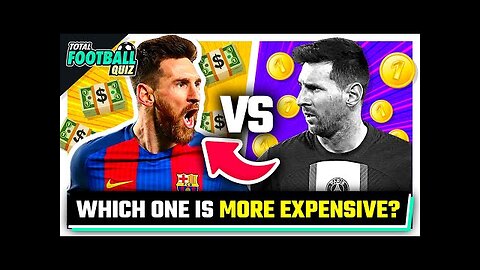 GUESS WHICH IS MORE EXPENSIVE (SAME PLAYER) ETFQ QUIZ FOOTBALL 2023