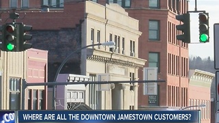 Where are all the Downtown Jamestown customers?