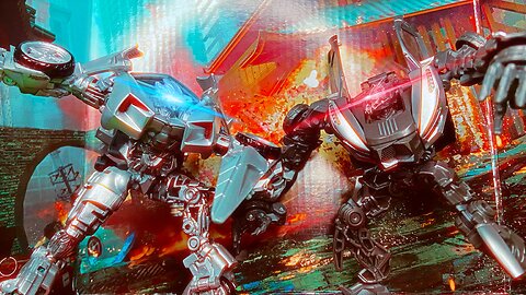 The Revenge of Sideways - Transformers Stop Motion
