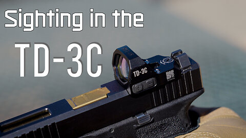 A Live Overview of the TD-3C Red Dot Sight - A Selectable Segmented Circle Reticle