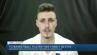 Tulsa basketball player has family in Ukraine