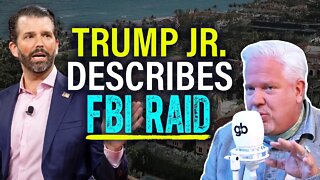 'It's ALL A LIE': Trump Jr. calls out 'DISGUSTING' FBI raid