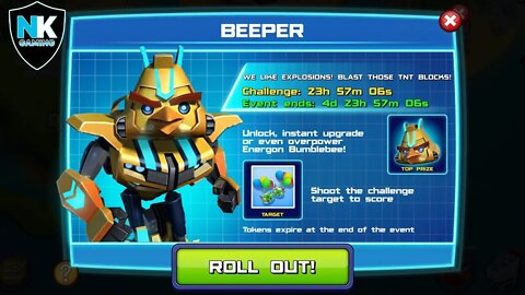 Angry Birds Transformers 2.0 - Beeper - Day 2 - Featuring Classic Bumblebee