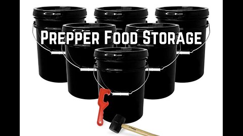 Prepper Food Storage