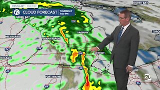 Slick spots in fog possible Wed. morning