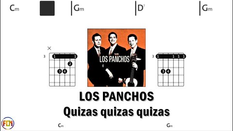 LOS PANCHOS Quizas quizas quizas - Guitar Chords & Lyrics HD