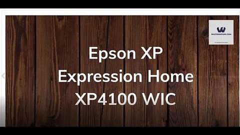 Epson XP Expression Home XP4100 WIC