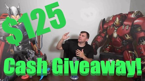 $125 Cash Giveaway Video!