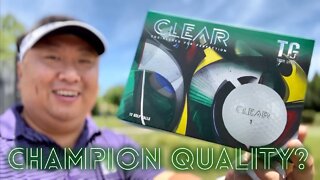 Are Clear Golf Balls Any Good?