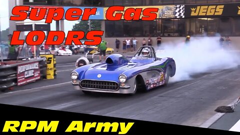 Bob Locke's Super Gas Dragster Lucas Oil Drag Racing Series