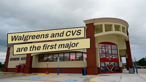 Walgreens and CVS are the first major national pharmacy store chains to say they will sell the...