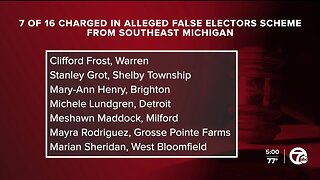 Michigan Attorney General's office charges 16 with felonies in 'false electors' plan