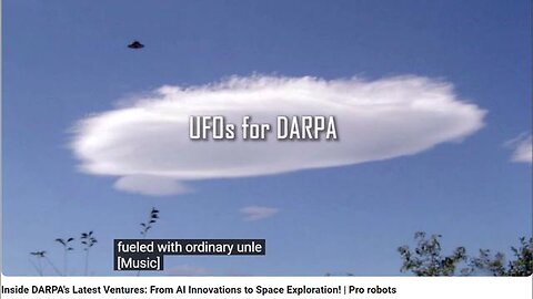 Pentagon AI and DARPA UFOs