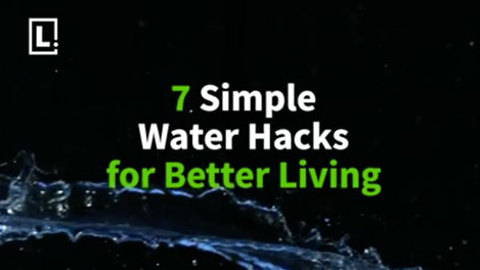 Water works! Simple life hacks with water for better living