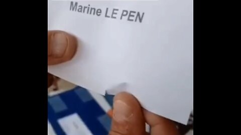 Des bulletins de vote légèrement déchirés sur les bords peuvent être considérés comme invalides !