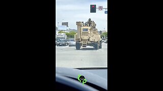 MILITARY VEHICLES🚚IN WEST HOLLYWOOD CALIFORNIA🚠🚛👨‍🚀💫