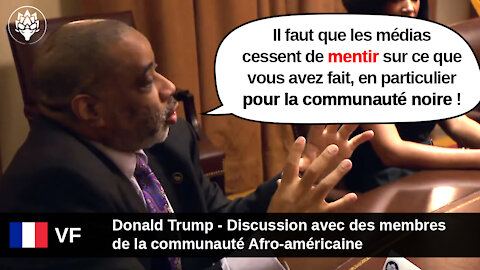 Trump - Discussion avec des membres de la communauté Afro-américaine - 8 Juin 2020