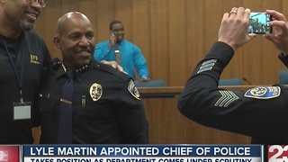 Lyle Martin named chief of Bakersfield Police Department