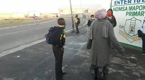 South African schools reopen in Western Cape (oTD)