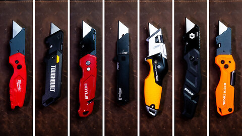 Top 7 Utility Knives Tested - 1 Winner