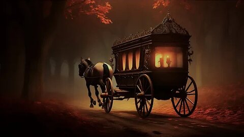 Autumn Mystery Ambience with Wind, Birds, Crickets, and Carriage Noises - Fall Carriage