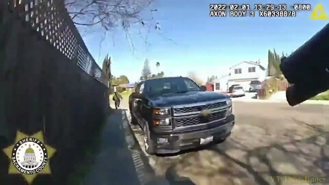 Bodycam Footage Shows Sacramento Deputy Chasing Teen Gang Member Shooting Suspect