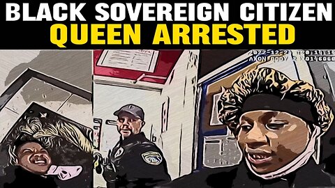 BLACK SOVEREIGN CITIZEN QUEEN ARRESTED FOR SHOPLIFTING IN MACY'S