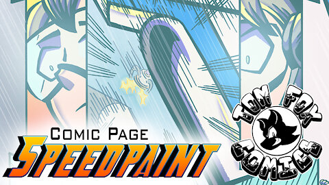 Aerodynamic Page 23 - Webcomic Speedpaint - TomFoxComics