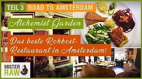 TEIL 3: Alchemist Garden - Das beste Rohkostrestaurant in Amsterdam!