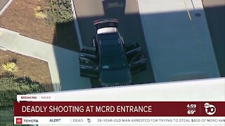 Deadly shooting at MCRD entrance