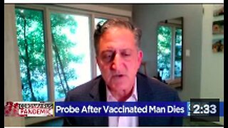 Mysterious death of a man who died STRAIGHT AFTER covid vaccine. Usual lying doctor covers up