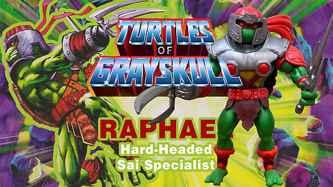 Raphael - Turtles of Grayskull - Unboxing & Review