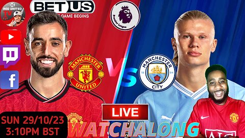 MAN UNITED vs MAN CITY - Live Watchalong PREMIER LEAGUE | Ivorian Spice