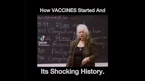 Vaccines - Murder in the 1st degree