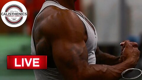 Join LIVE Now: HIGH REP Full Body Calisthenics HIIT WORKOUT for Beginners!