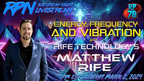 Harnessing The Energy To Heal Yourself with Matthew Rife on Sat. Night Livestream